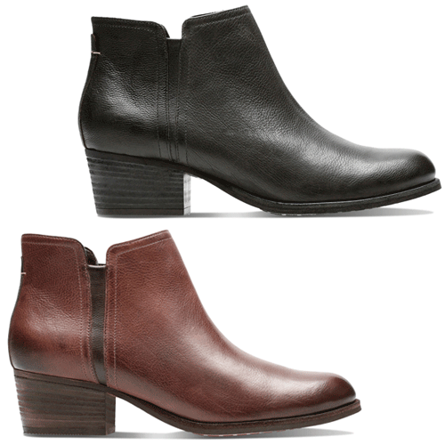 compare clarks womens ankle boots