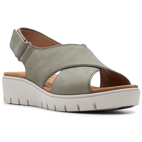 Un-Karely-Sun-Sage-Nubuck - The Ashbourne Shoe Company