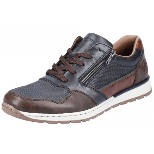 Rieker ‘B2111’ – Mens Lace-up and Zip Fastening Shoe - The Ashbourne ...