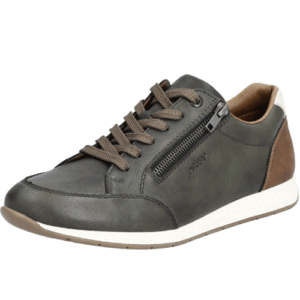 Rieker ‘11903’ – Mens Lace-up and Zip Fastening Shoe