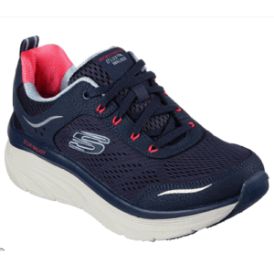 Skechers 149023 ‘D’Lux Walker – Infinite Motion’ – Ladies Lace Up Trainer