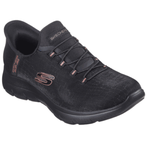 Skechers 150128 ‘Summits – Classy Night’ – Women’s Bungee Laced Slip In Trainer