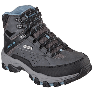 Skechers 158257 ‘Selman – My Turf’ – Womens Waterproof Lace Up Walking Boot