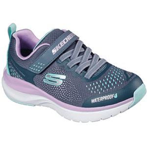 Skechers 302393 ‘Ultra Groove – Hydro Mist’ – Childrens Waterproof Velcro Fastening & Bungee Laced Trainer