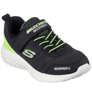 Skechers 403739L ‘Bounder – Dripper Drop’ – Boys Bungee Lace and Velcro Fastening Waterproof Trainer