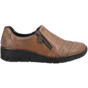 Rieker ‘53761’ – Ladies Zip Fastening Shoe