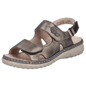 Rieker ‘60462’ – Womens Triple Velcro Fastening Sandal