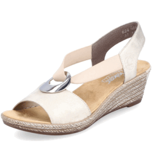 Rieker ‘624H6’ – Womens Wedge Sandal