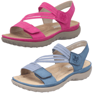 Rieker ‘64870’ – Womens Dual Velcro Fastening Sandal