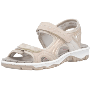 Rieker ‘68866’ – Womens Dual Velcro Fastening Walking Sandal