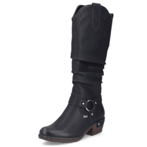 Rieker ‘93670’ – Womens Zip Fastening Knee Length Boot