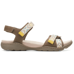 Clarks ‘Amanda Sprint’ – Ladies Velcro Fastening Walking Sandal