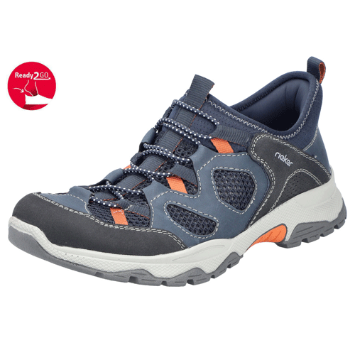 Rieker ‘B8350’ – Mens Ready2Go Slip-on Summer Trainer
