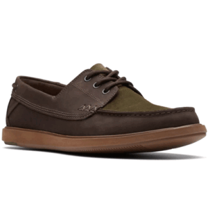 Clarks ‘Bratton Boat’ – Mens Lace-Up Boat Shoe