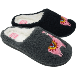 Jyoti ‘Cinders’ – Womens Alpaca Mule Slipper