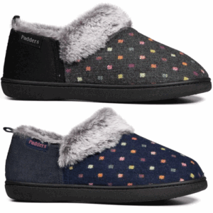 Padders 3284 ‘Dora’ – Ladies Bootee Slipper