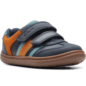Clarks ‘Flash Den’ – Boys Velcro Fastening Shoe