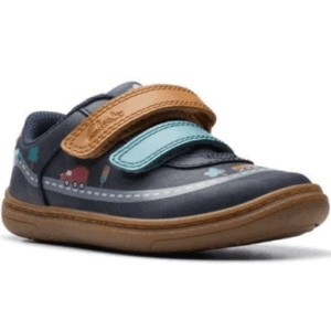 Clarks ‘Flash Truck’ – Boys Dual Velcro Fastening Shoe