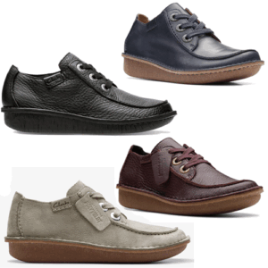 Clarks 'Funny Dream' - Womens 3 Eye Lace Up Shoe