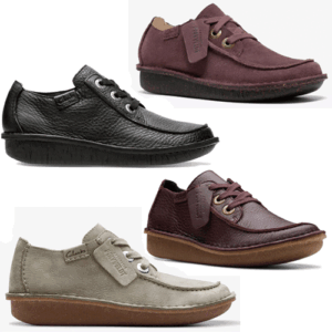 Clarks 'Funny Dream' - Womens 3 Eye Lace Up Shoe
