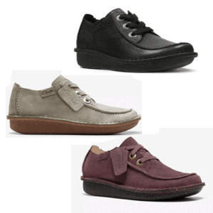 Clarks 'Funny Dream' - Womens 3 Eye Lace Up Shoe