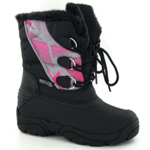 Reflex 'H4066' - Girls Lace Snow Boot