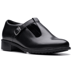 Clarks ‘Havisham Bar’ – Womens Buckle Fastening T-Bar Shoe