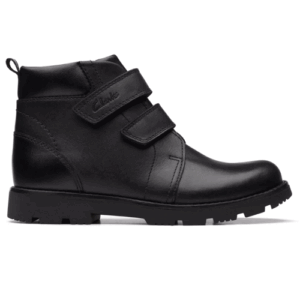 Clarks ‘Heath High’ – Boys Dual Velcro Ankle Boot