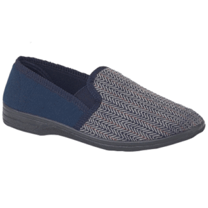 Zedzzz ‘Charles’ MS219 – Mens Dual Elasticated Slipper