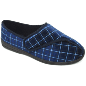 Mens Washable Hook/Loop Slipper ‘MVSN’