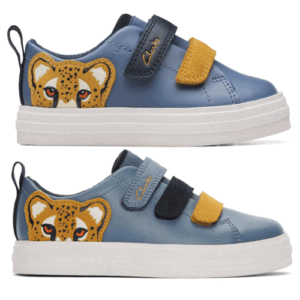 Clarks ‘Nova Cheat’ – Childrens Velcro Fastening Shoe