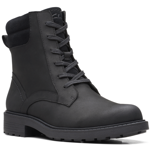 Clarks ‘Orinoco2 Spice’ – Women’s Lace And Zip Ankle Boot