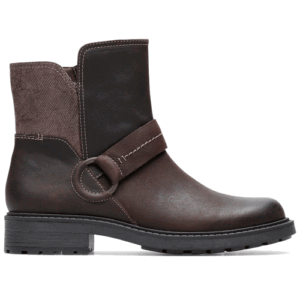 Clarks ‘Opal Rose’ – Womens Zip Fastening Ankle Boot