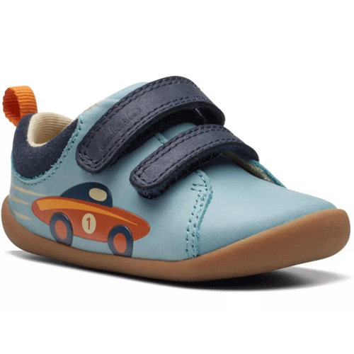 Clarks ‘Roamer Retro’ – Childrens Velcro Fastening Pre-walker