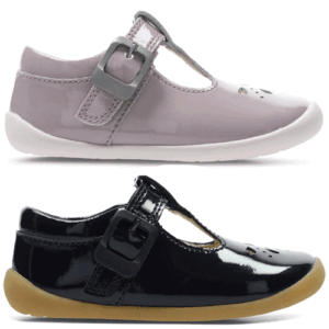 Clarks ‘Roamer Star’ – Girls Velcro Fastening Pre-Walker