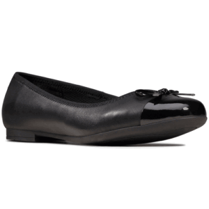 Clarks ‘Scala Bloom’ – Girls Slip On Ballet Shoe