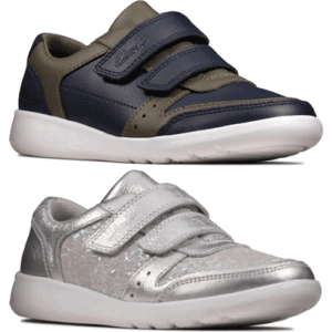 Clarks ‘Scape Spirit’ – Boys/Girls Velcro Fastening Trainer