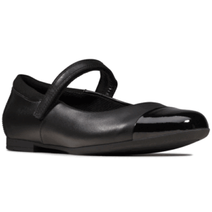 Clarks ‘Scala Gem’ – Girls Velcro Fastening Bar Shoe