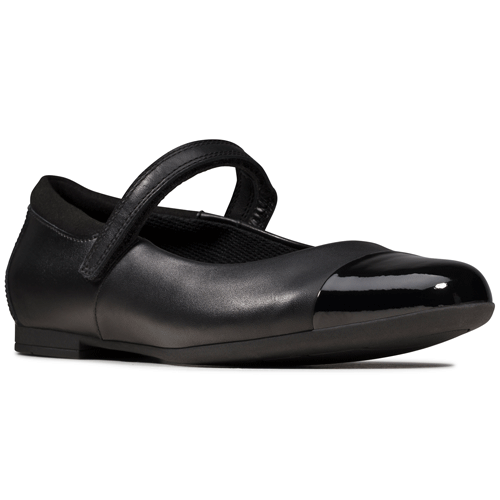 Clarks ‘Scala Gem’ – Girls Velcro Fastening Bar Shoe