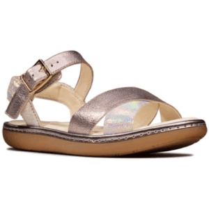 Clarks ‘Skylark Pure’ – Girls Buckle Fastening Sandal