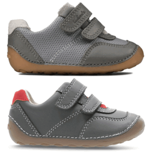 Clarks ‘Tiny Dusk’ – Boys Velcro Fastening Pre-Walker