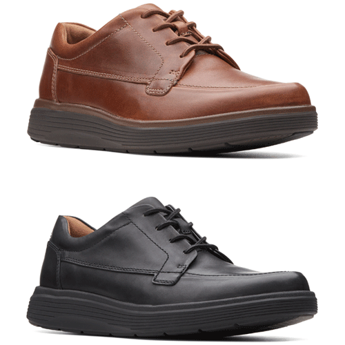 Clarks ‘Un Abode Ease’ – Mens Wide Fitting Lace Up Shoe
