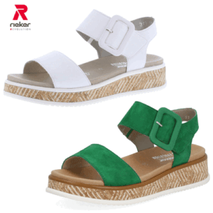 Rieker Revolution ‘W0800’ – Womens Velcro Fastening Sandal