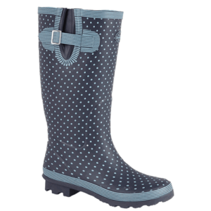 Stormwells W404 ‘Polka Dot – Women’s Polka Dot Wellington