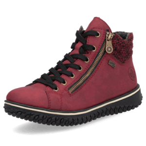 Rieker ‘Z4263’ – Womens Lace and Dual Zip Fastening Ankle Boot