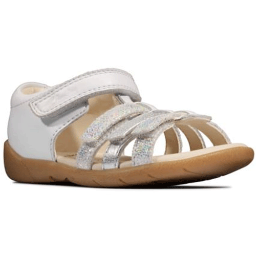 Clarks ‘Zora Spark’ – Girls Velcro Fastening Sandal