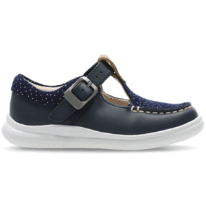 Clarks ‘Cloud Rosa’ – Girls T-Bar Shoe