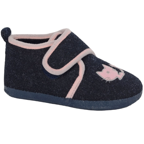 Sleepers CS282 ‘Kit’ – Childrens Velcro Fastening Slipper