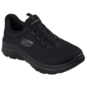 Skechers 150668 ‘Summits Plus – Summer Haze’ – Womens Bungee Laced Slip-on Trainer