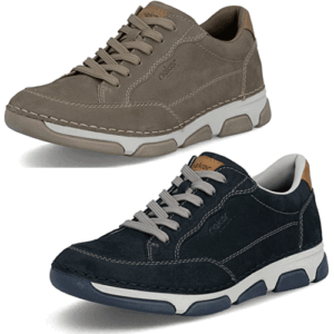 Rieker ‘15900’ – Mens Lace-up and Zip Fastening Shoe